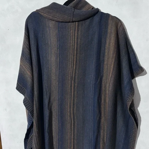 Soft Surroundings Poncho  Sweater Cowl Adalyn Neck Sweater One Size - Picture 2 of 12